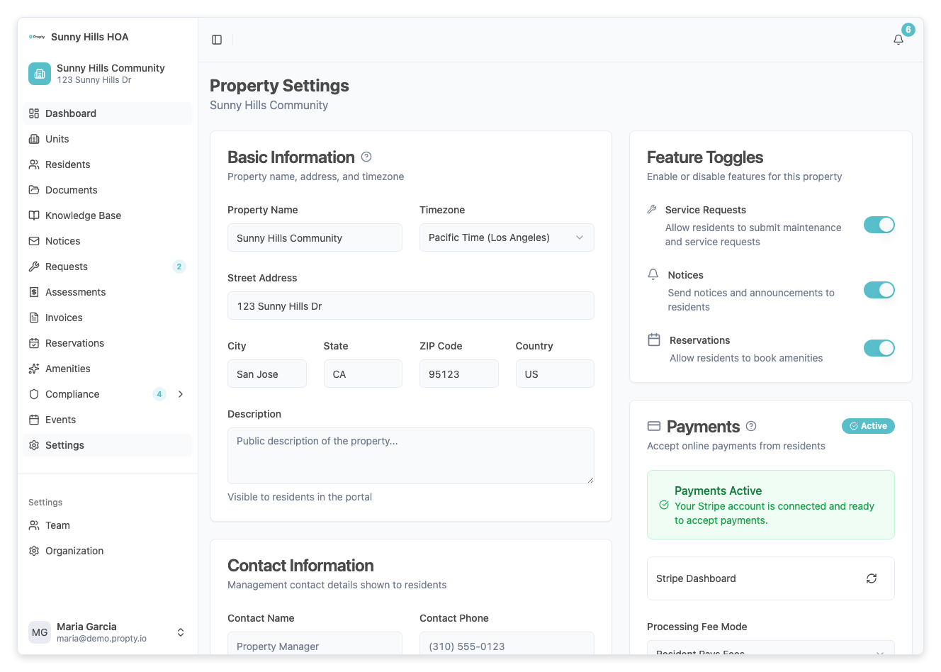 Feature toggles card